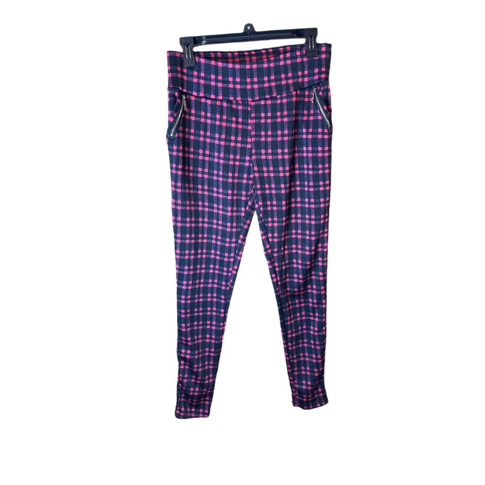 ShoSho Pull‎ On Pants w/ Front Zipper Detail and Nice Deep Pocket